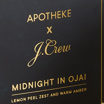 Apotheke X J.Crew Midnight in Ojai candle WINTER SKY NAVY j.crew: apotheke x j.crew midnight in ojai candle for women