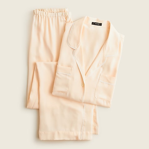 womens Easy-luxe eco long-sleeve pajama set