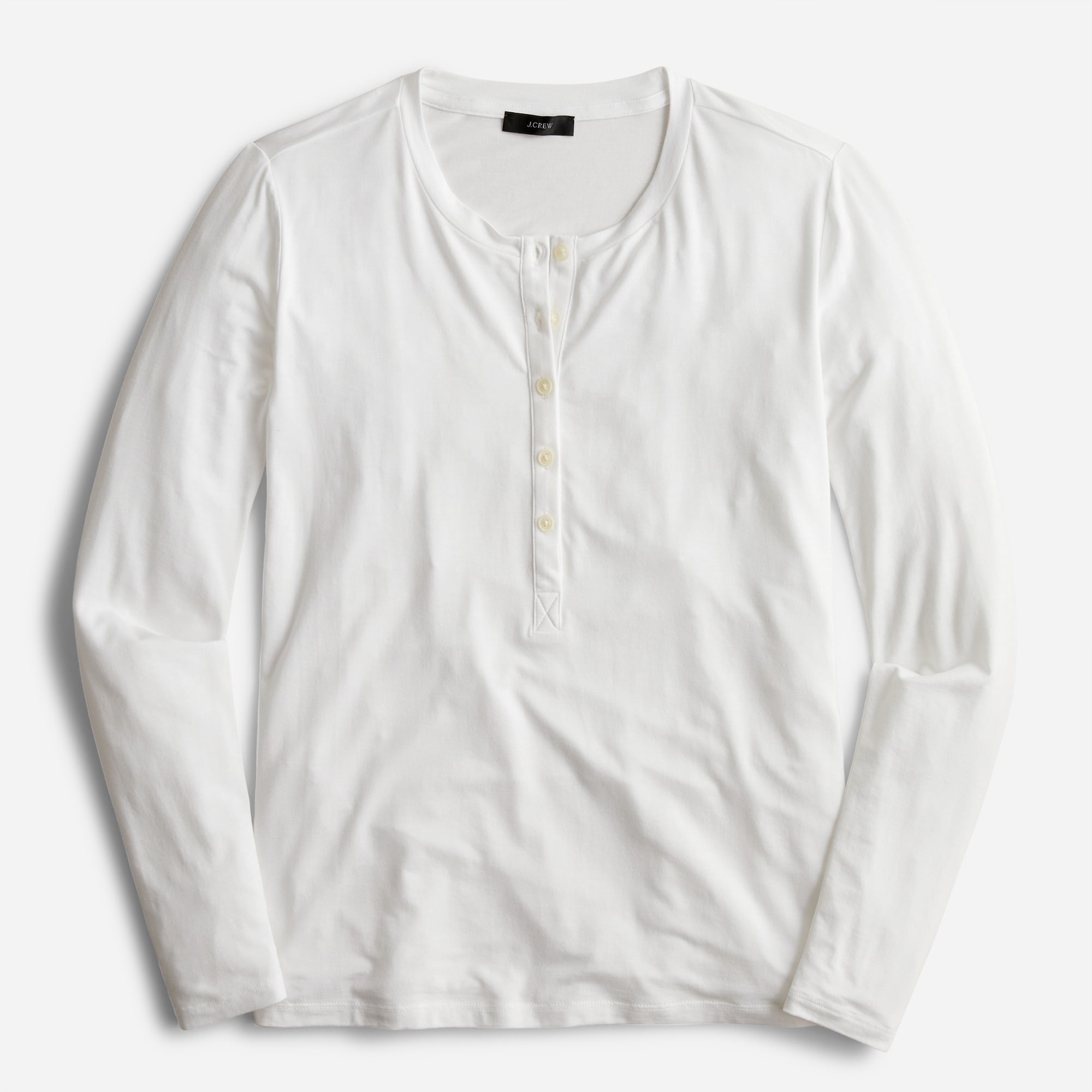 J.Crew: Eco Dreamiest Henley For Women