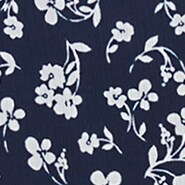 V-neck soft gauze top ANTIQUE NAVY IVORY factory: v-neck soft gauze top for women