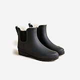 Sherpa-lined Chelsea rain boots