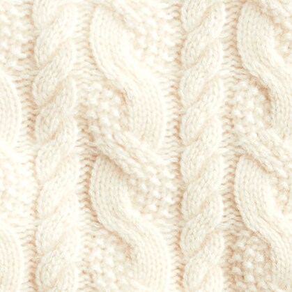 Cashmere balloon-sleeve cable-knit sweater ROSY DUNE j.crew: cashmere balloon-sleeve cable-knit sweater for women