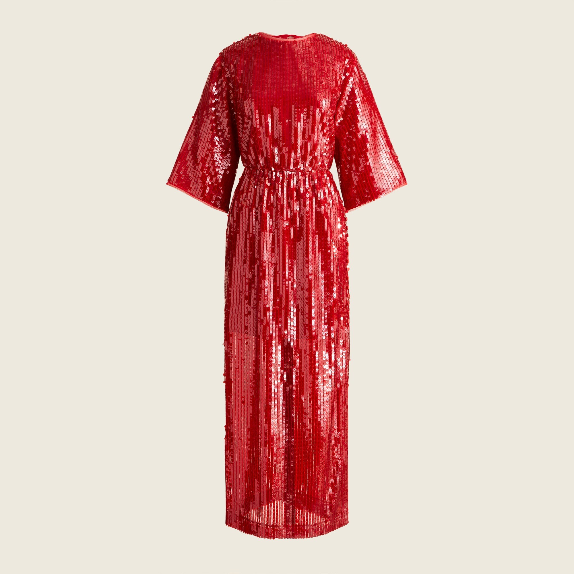 j crew red sequin dress Maxi Dress red Long Dress Ciara Maxi Dress Size 8