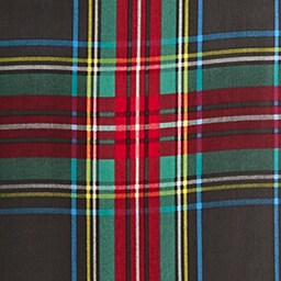 Ruffle-back silk dress in Stewart tartan BLACK j.crew: ruffle-back silk dress in stewart tartan for women