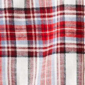 Classic-fit flannel shirt in vintage plaid IVORY j.crew: classic-fit flannel shirt in vintage plaid for women