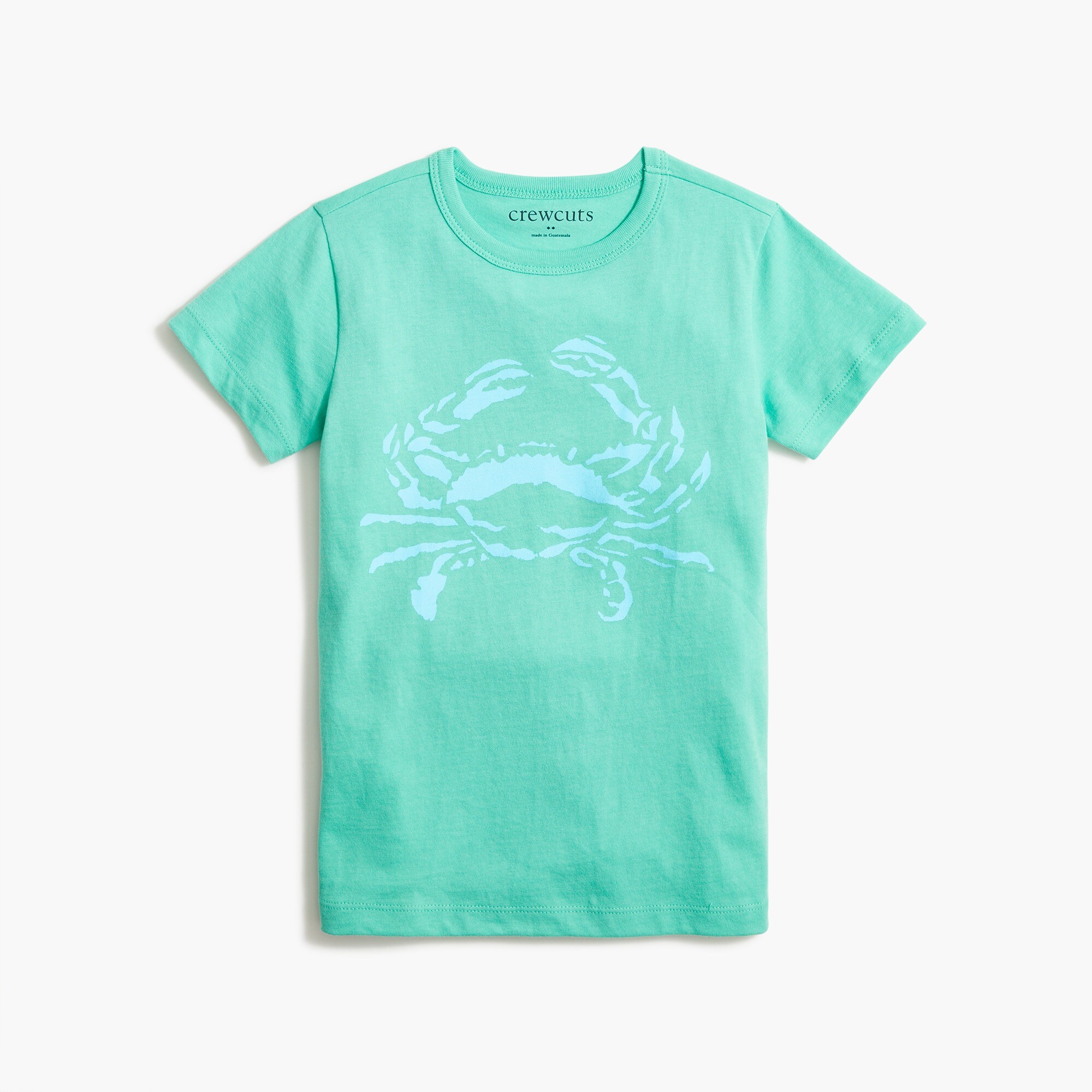 Kids' crab graphic tee