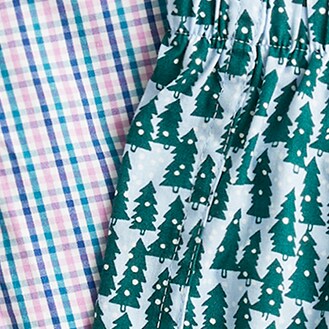 Kids' boxers two-pack TREES AND STRIPES j.crew: kids' boxers two-pack for boys