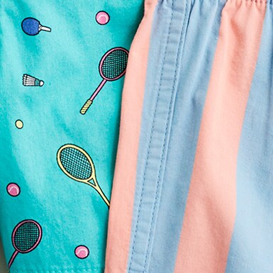 Kids' boxers two-pack TREES AND STRIPES j.crew: kids' boxers two-pack for boys