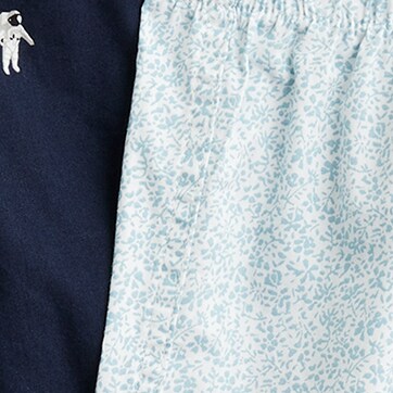 Kids' boxers two-pack TREES AND STRIPES j.crew: kids' boxers two-pack for boys