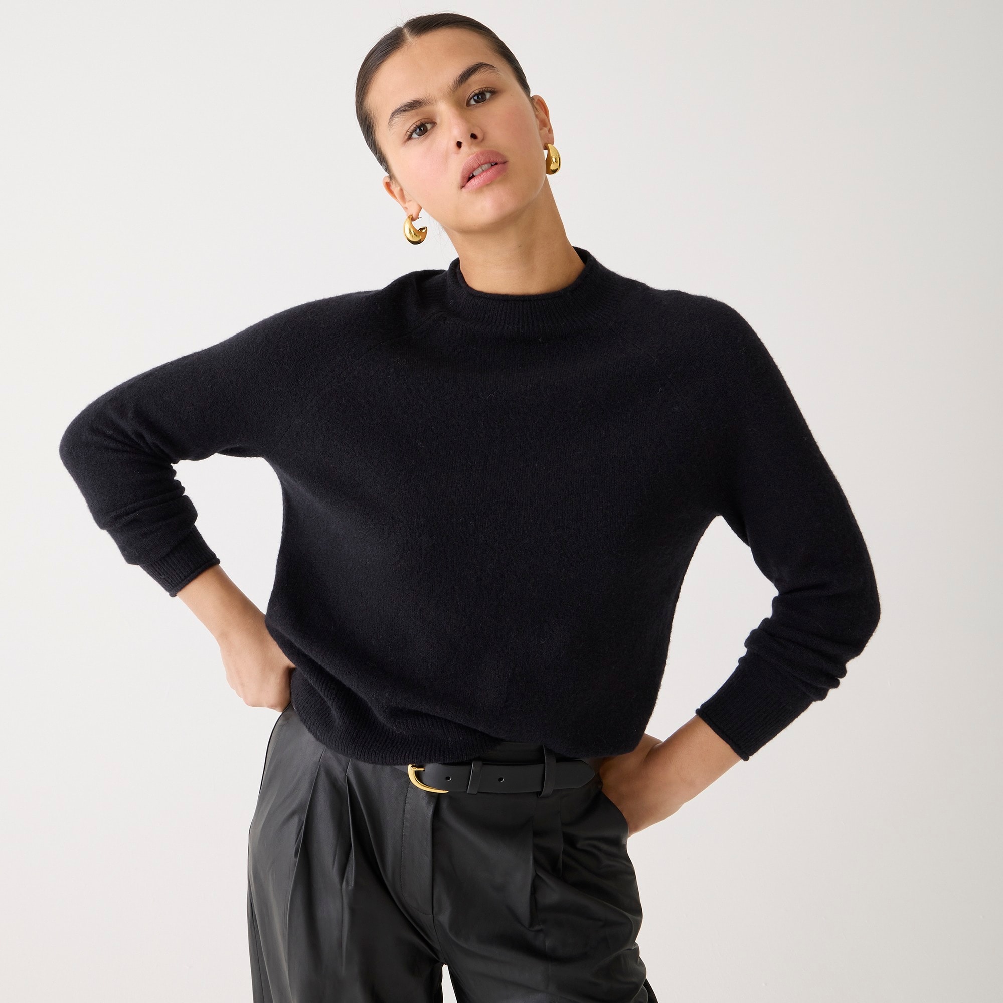 J.Crew: Rollneck Sweater In Supersoft Yarn For Women