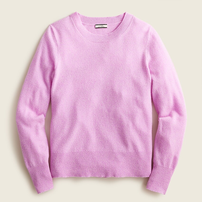 J.Crew: Cashmere Relaxed Crewneck Sweater For Women