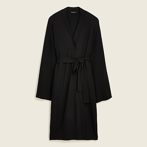 Featherweight cashmere robe