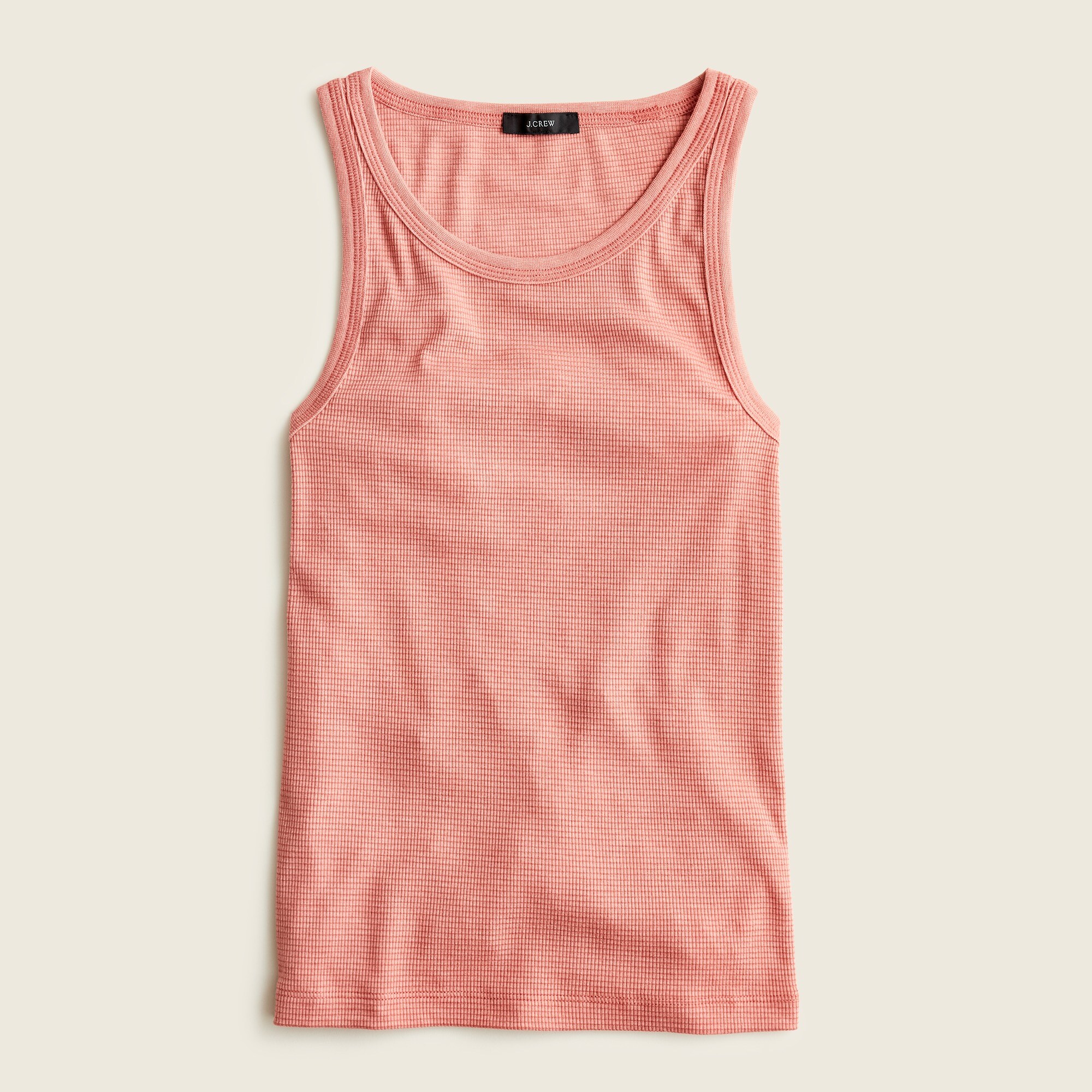 Lightweight waffle base-layer tank