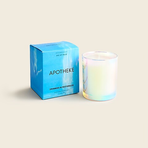womens Apotheke Swimming in Rectangles candle