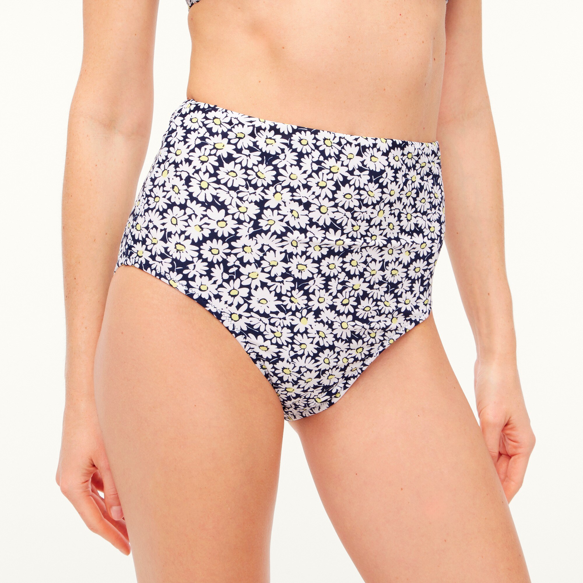 Printed high-waisted bikini bottom - image 5