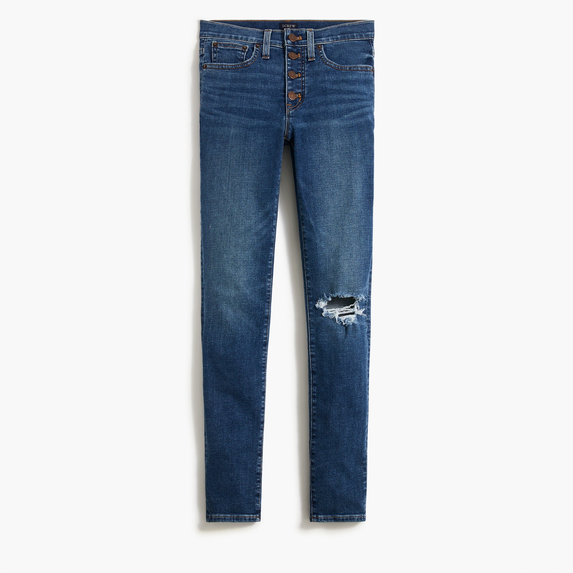  9" mid-rise skinny jean in signature stretch