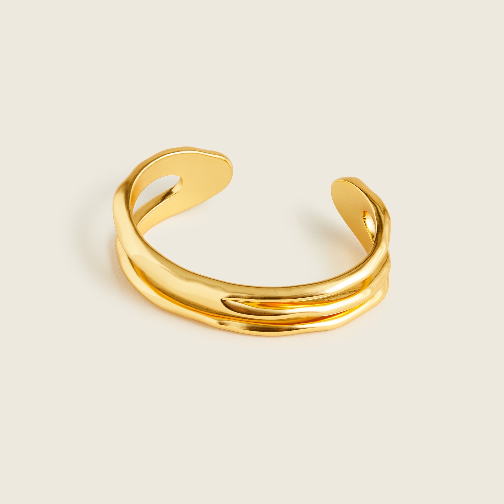 Sculptural cuff bracelet