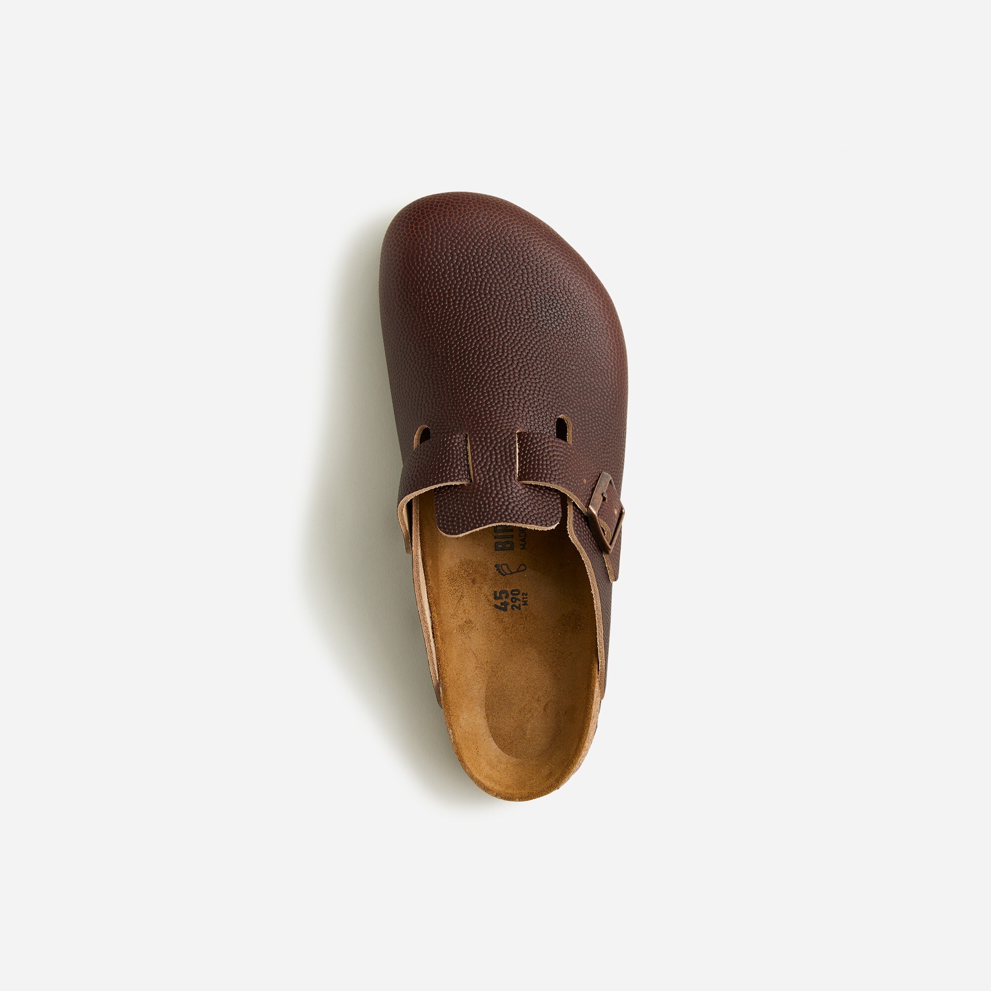 J.Crew: Boston Super Grip Clogs In Horween Leather