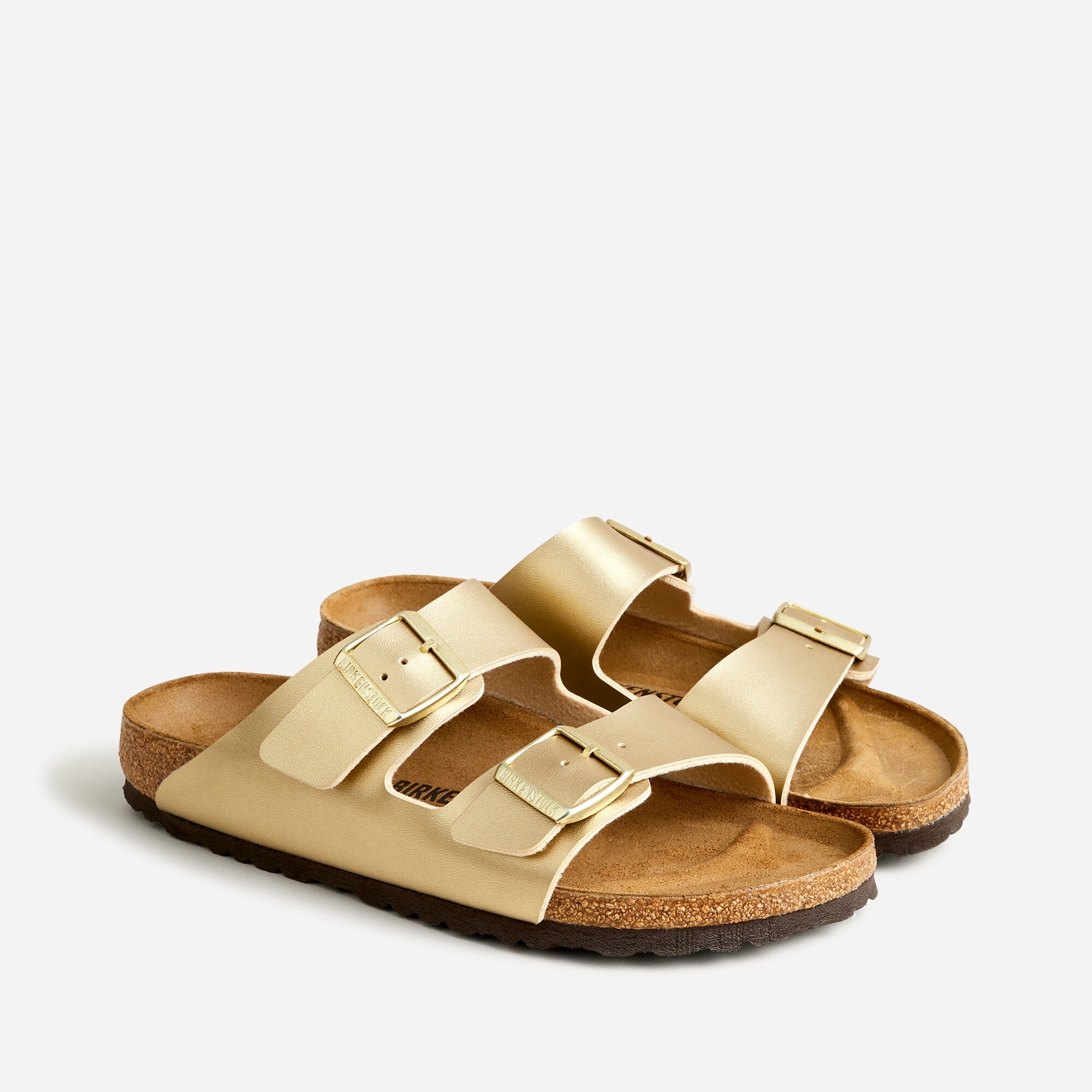 Women's Birkenstock® Arizona Sandals In Gold BirkoFlor For Women