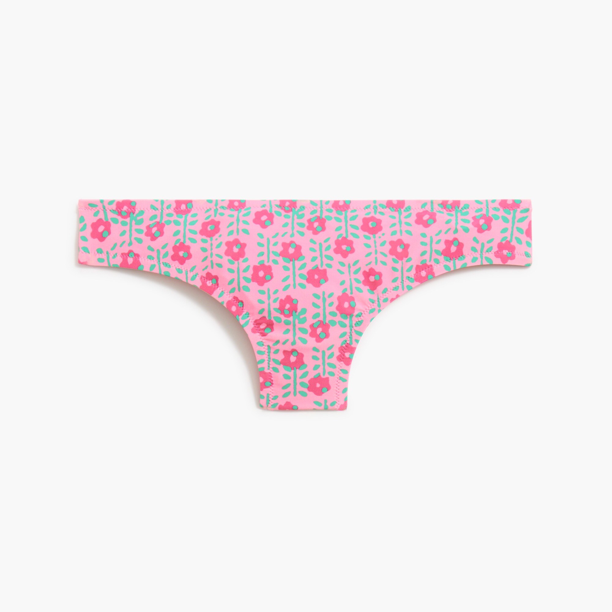 Printed bikini bottom