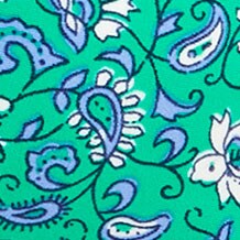 Paisley french bikini top with ruffles MODERN CLOVER factory: paisley french bikini top with ruffles for women