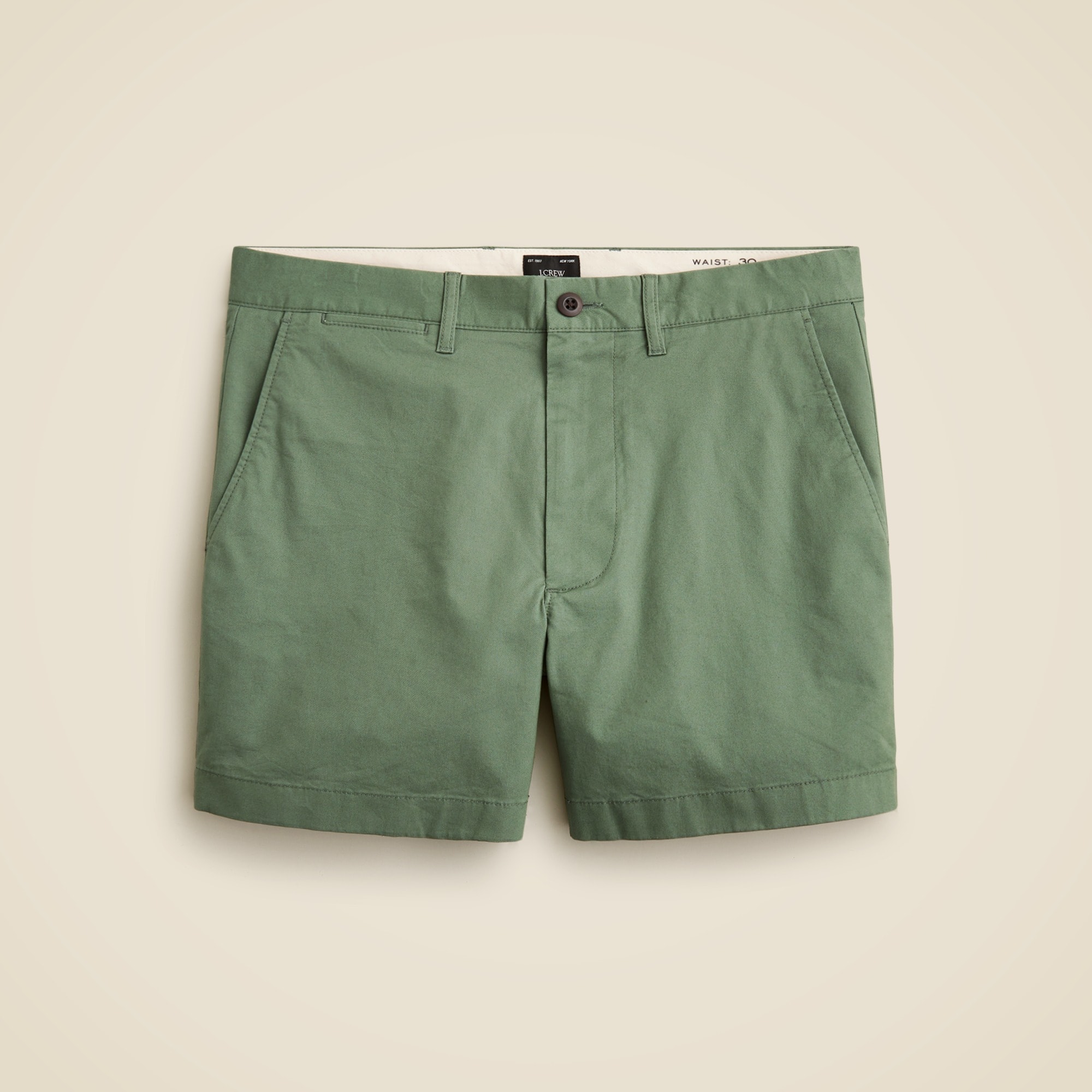5" stretch chino short
