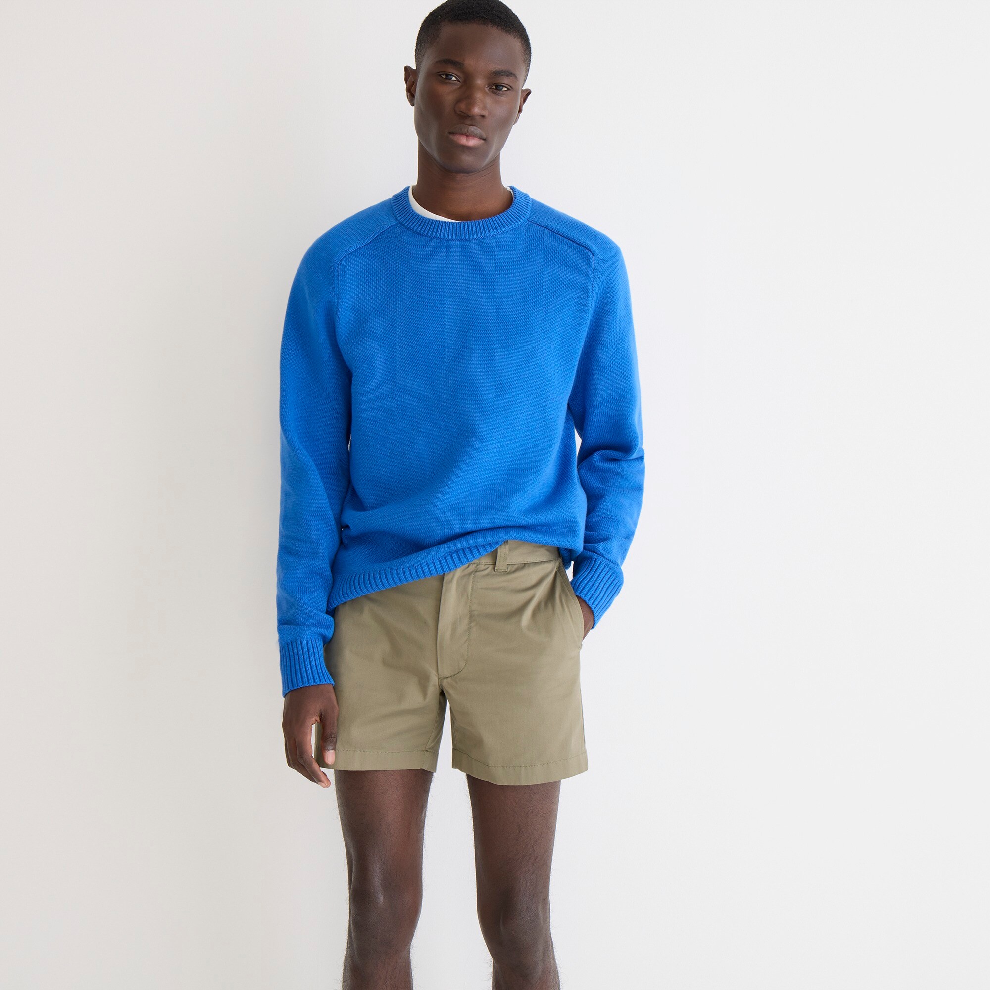 mens 5&quot; stretch chino short