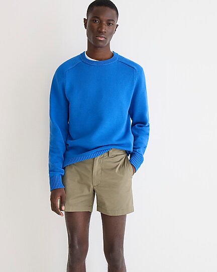 j.crew: 5&quot; stretch chino short for men