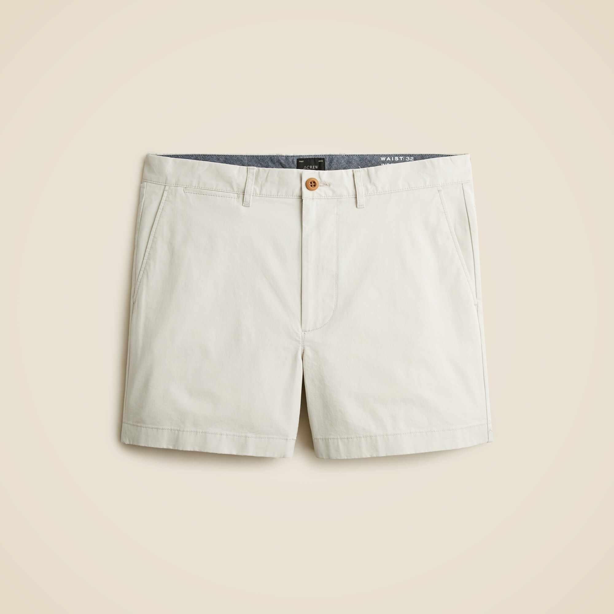 5" stretch chino short
