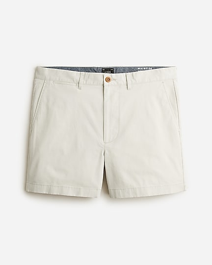 mens 5&quot; stretch chino short