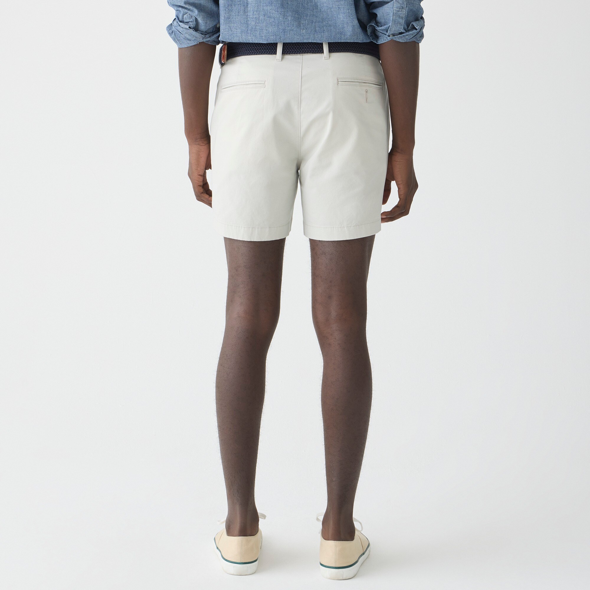 5" stretch chino short