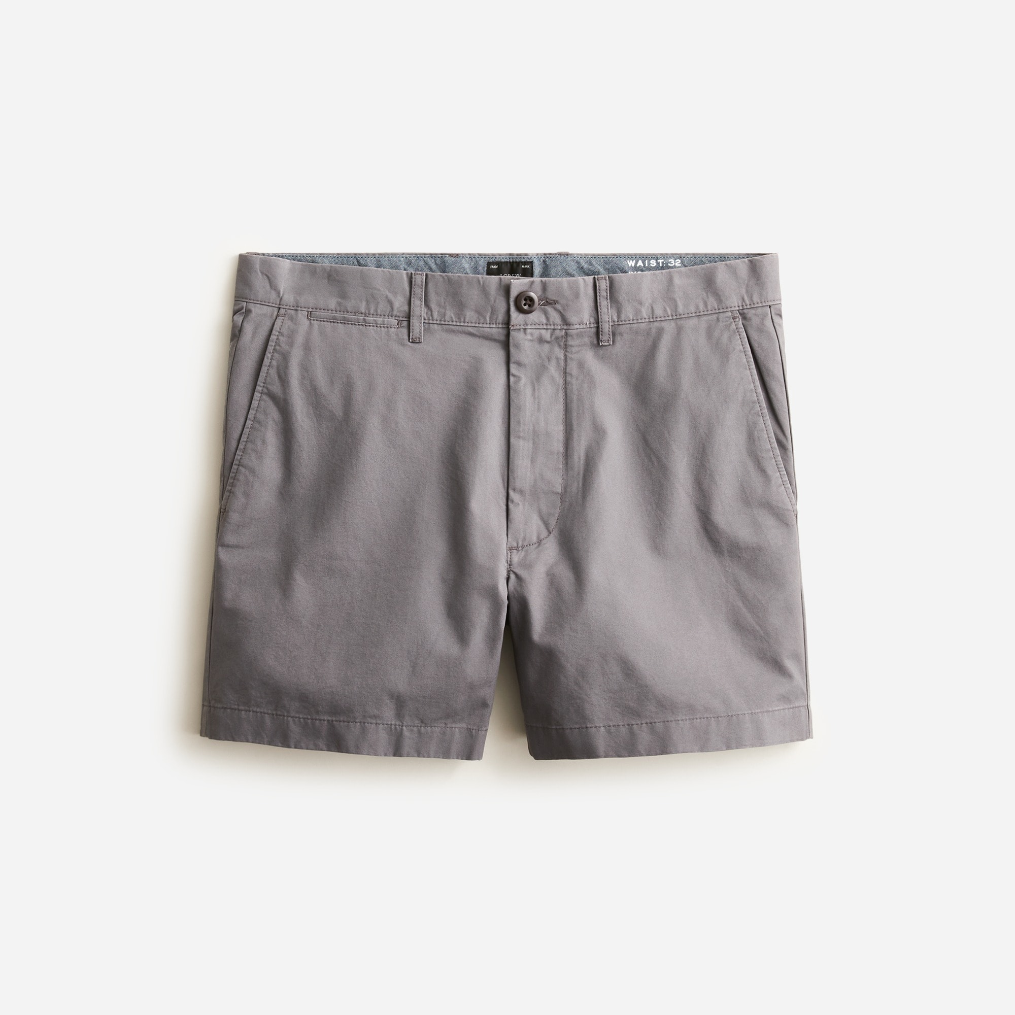 mens 5&quot; stretch chino short