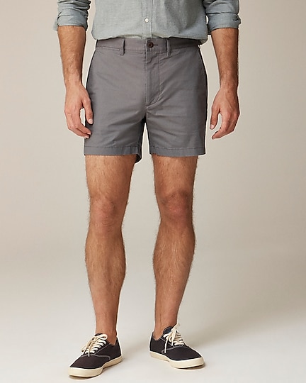 j.crew: 5&quot; stretch chino short for men