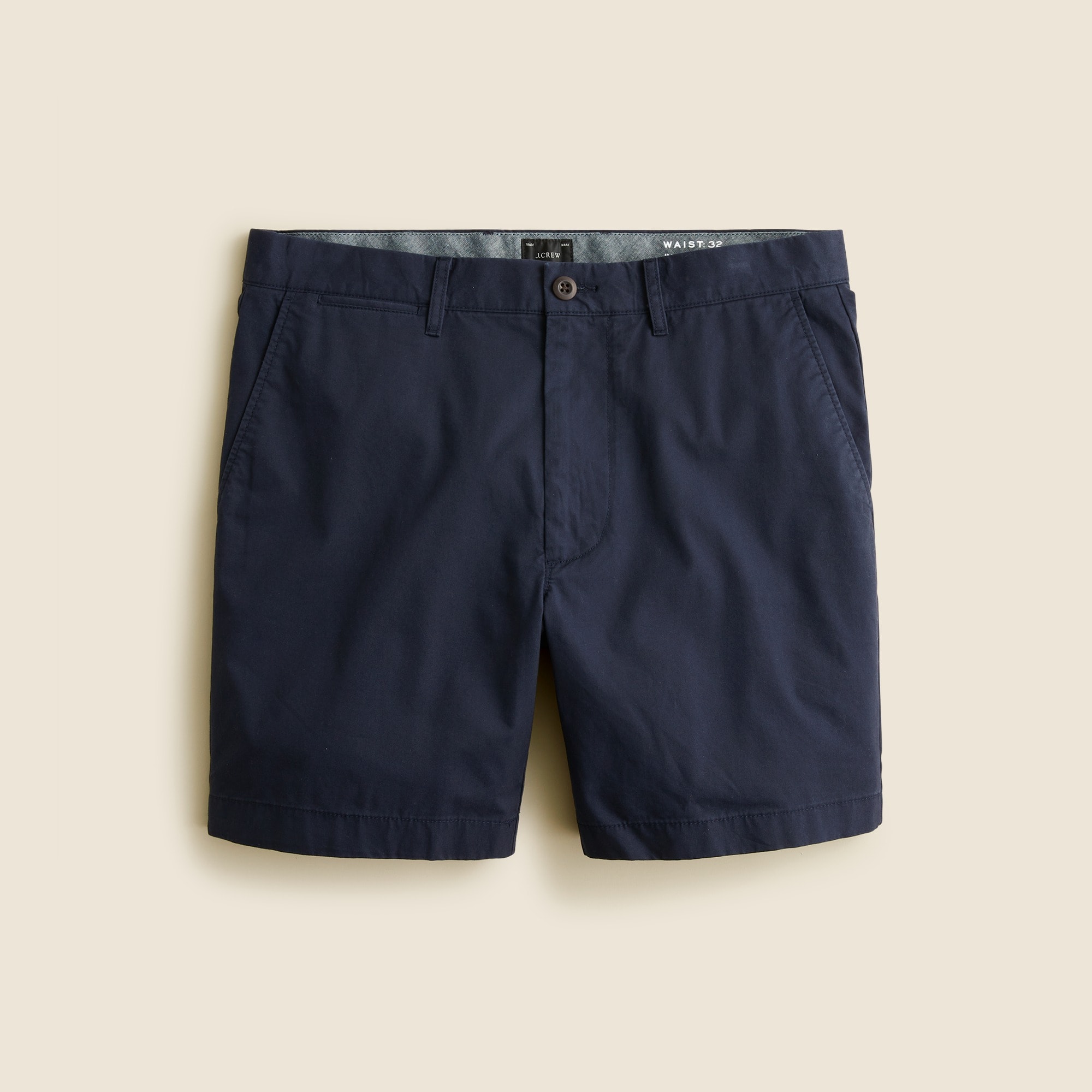 7" stretch chino short