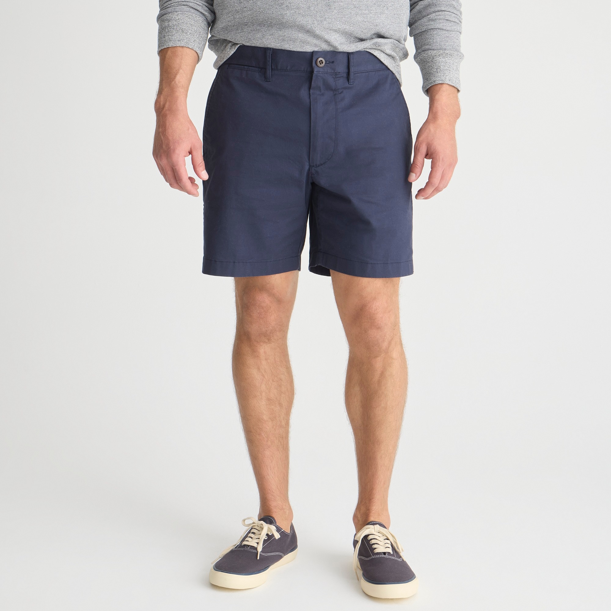 7" stretch chino short