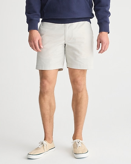 j.crew: 7&quot; stretch chino short for men