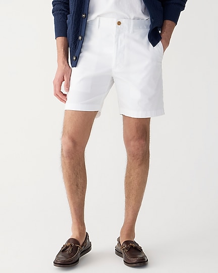 j.crew: 7&quot; stretch chino short for men