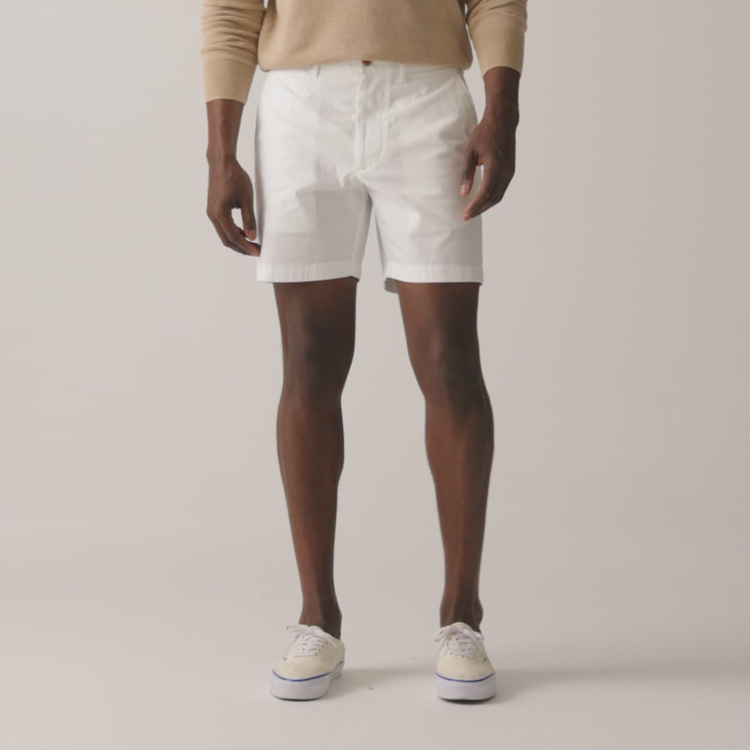 7&quot; stretch chino short
