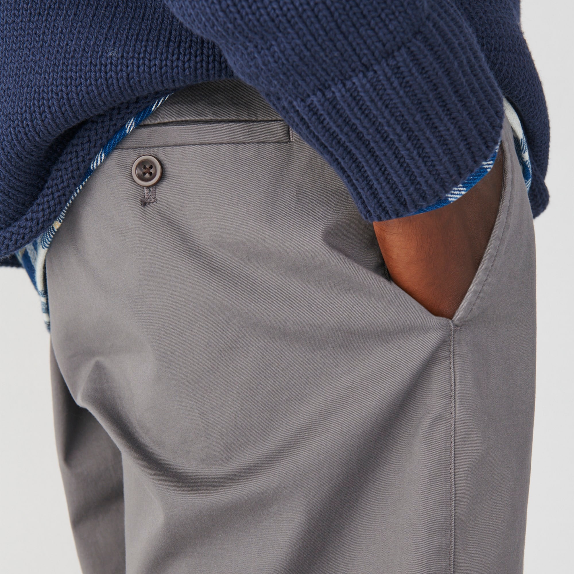 7" stretch chino short