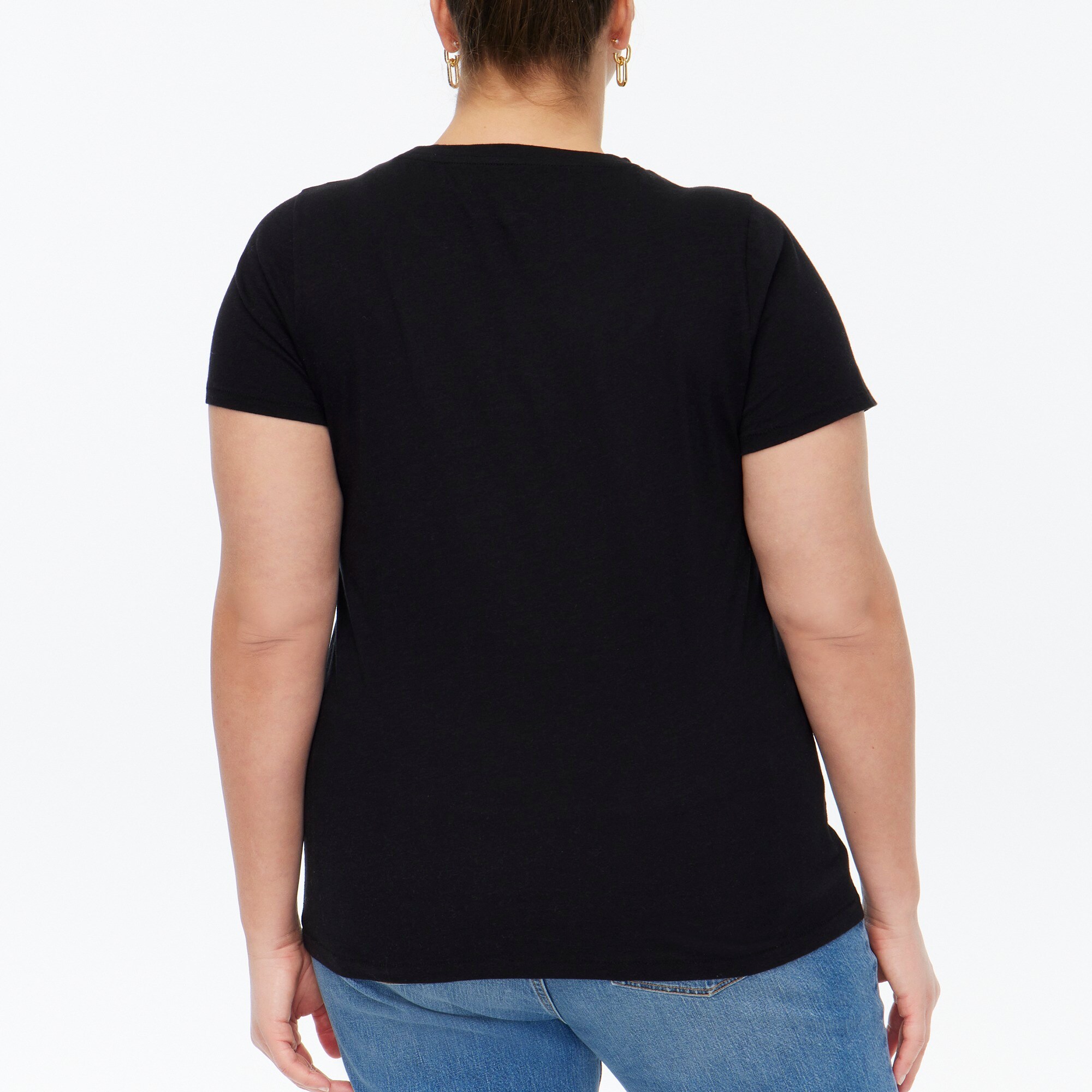 Vintage slub cotton crewneck tee