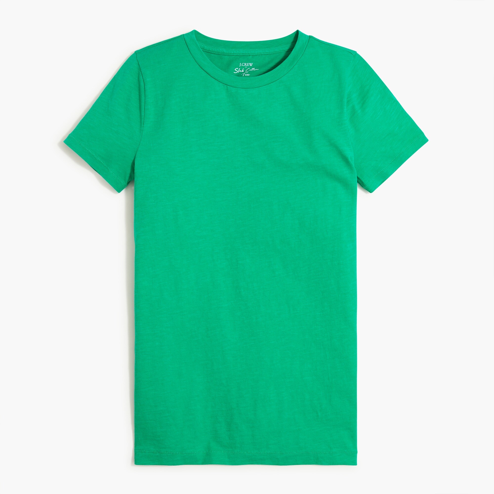womens Vintage slub cotton crewneck tee