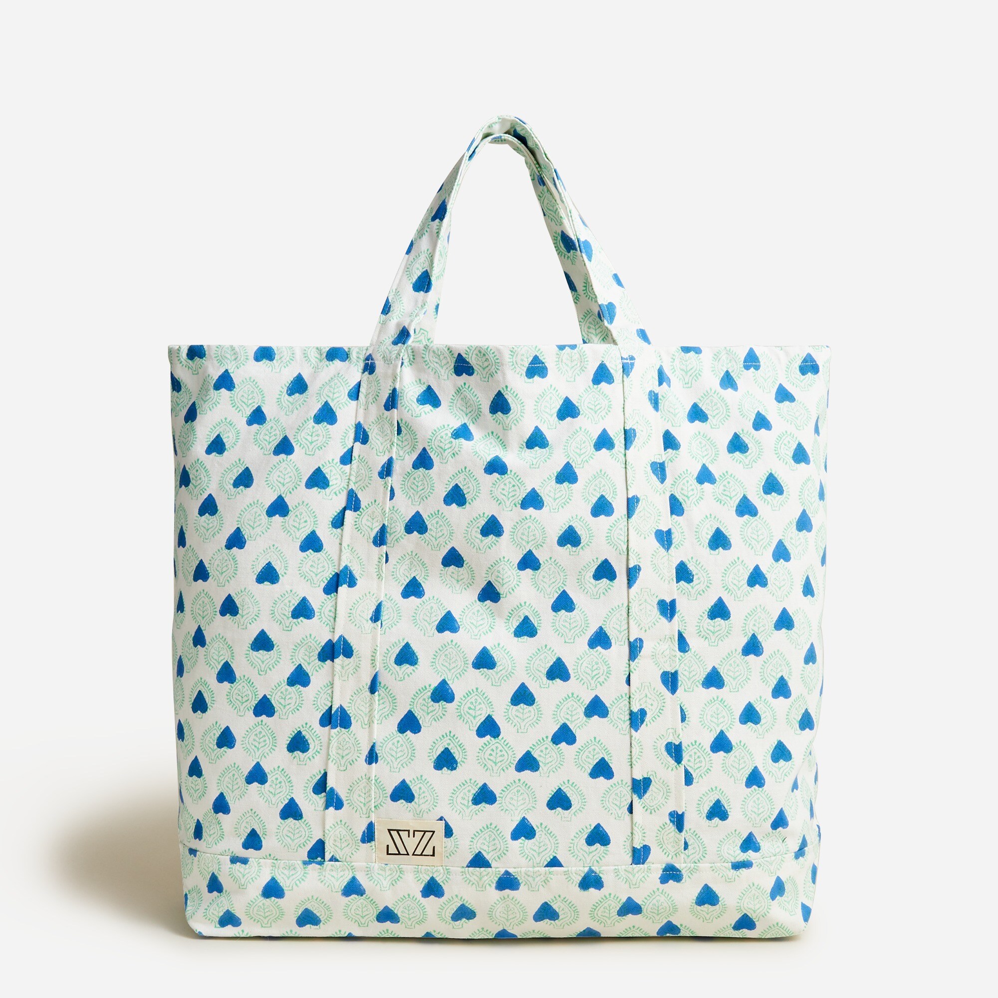 SZ Blockprints™ canvas baby bag