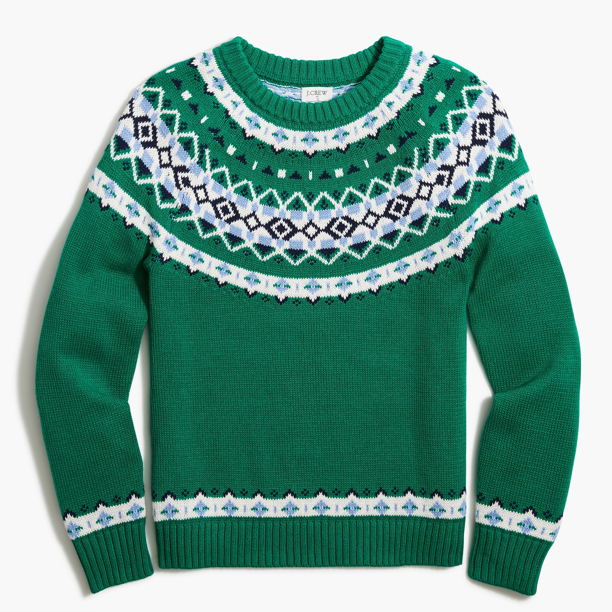 J crew fair isle sweater women's on sale