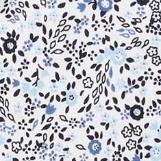 Floral flex casual shirt WHITE NAVY factory: floral flex casual shirt for men