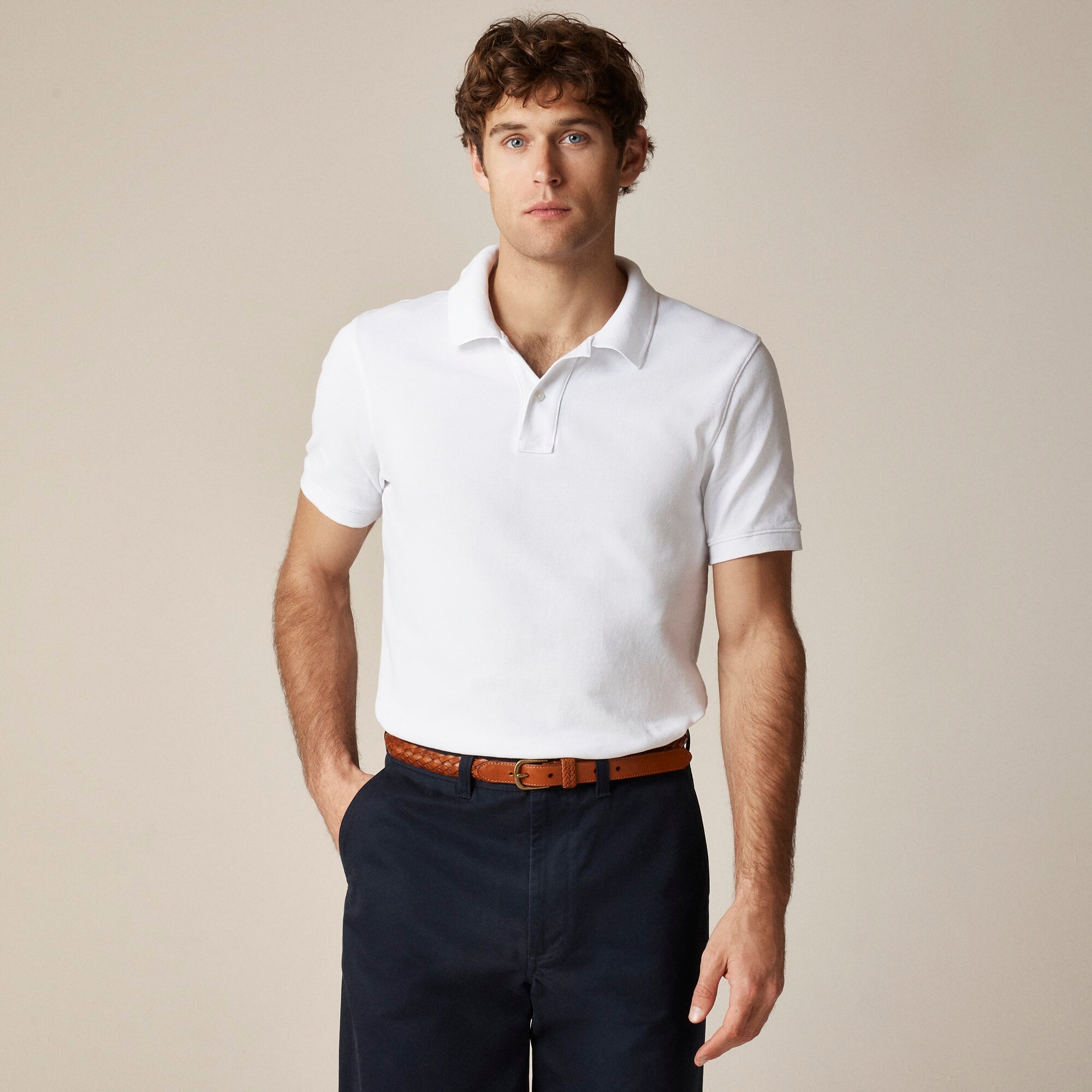 mens Classic piqu&eacute; polo shirt