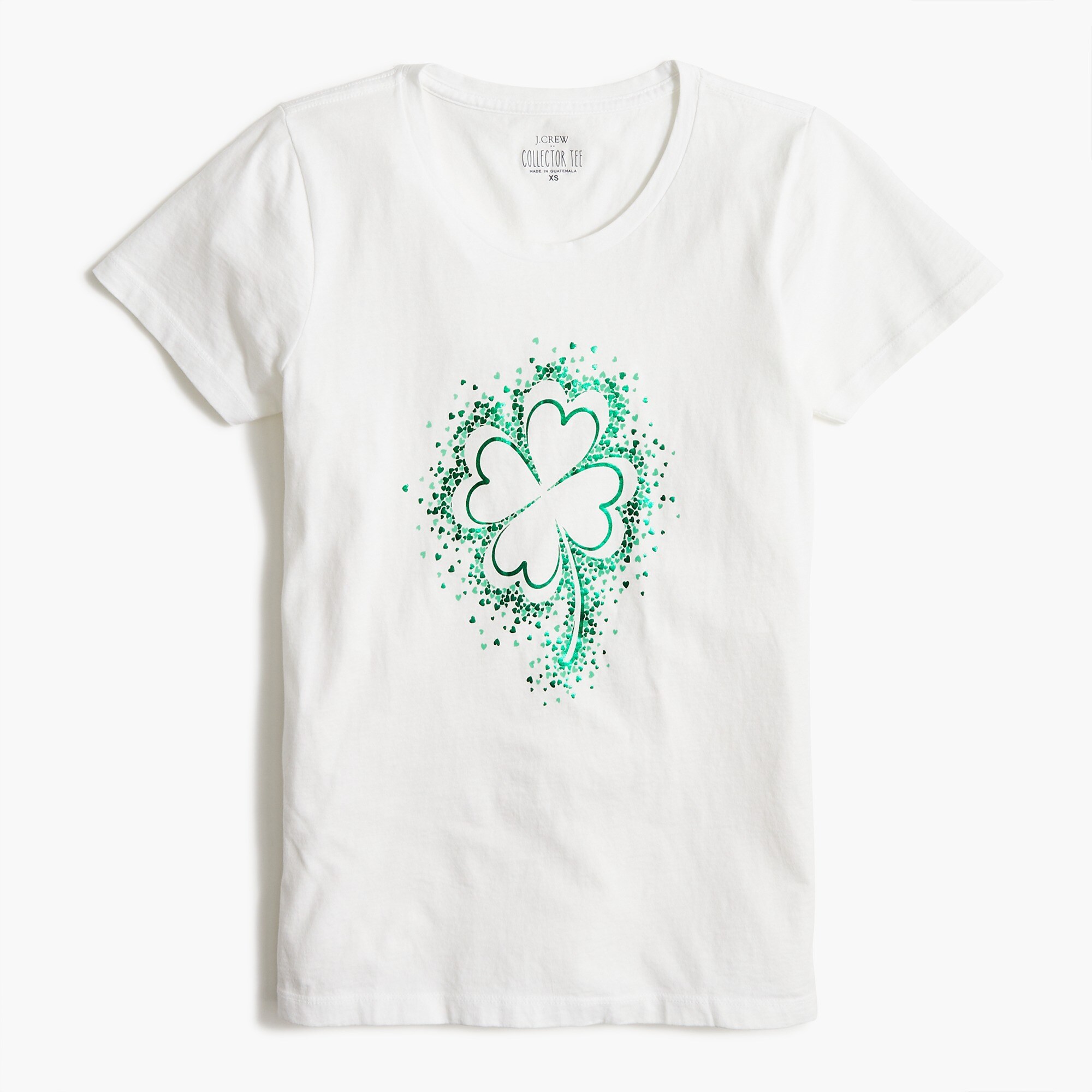 Clover heart graphic tee