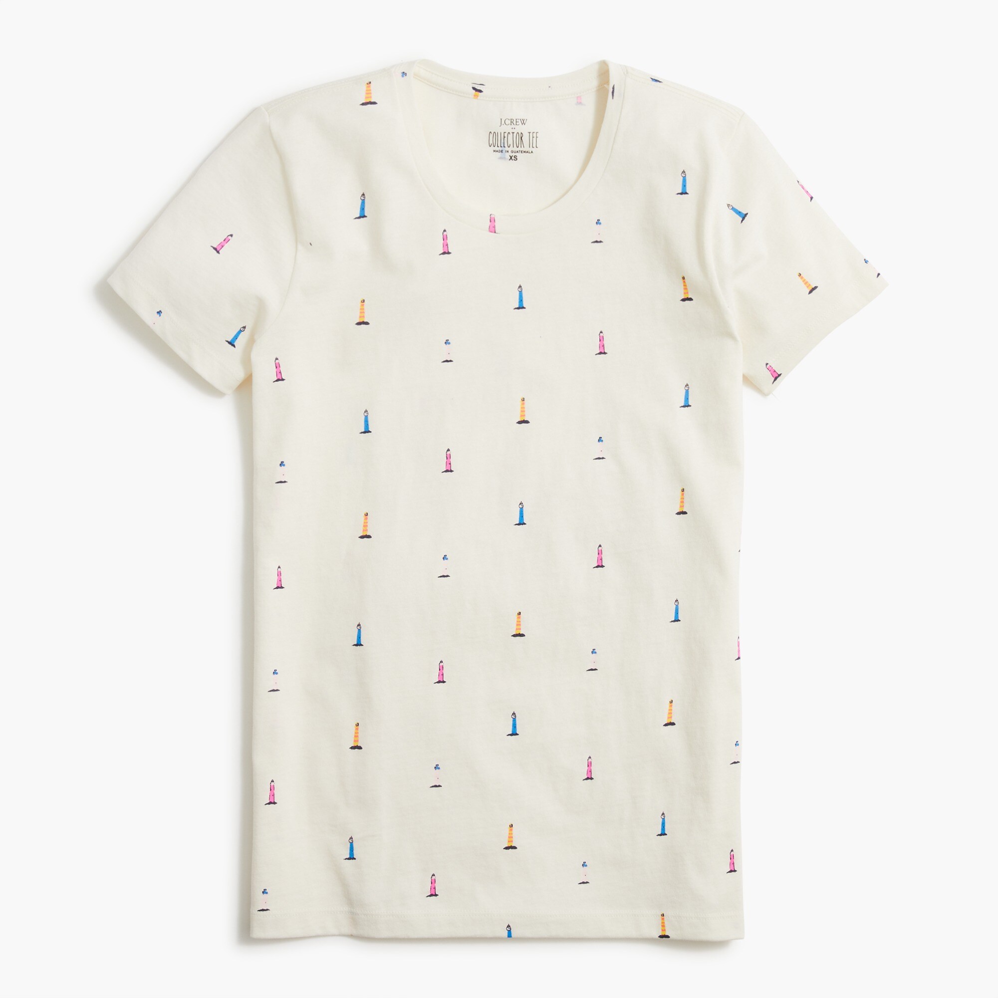 Printed graphic tee