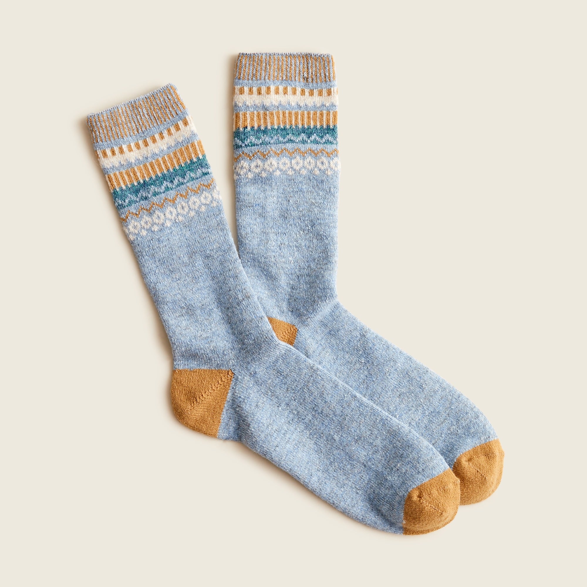 Cozy Fair Isle socks