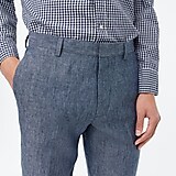 Slim-fit Thompson suit pant in linen