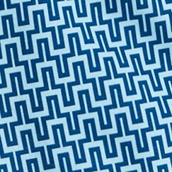Boys&apos; blue geometric swim trunk SOFT AQUA SEAPORT BLUE factory: boys&apos; blue geometric swim trunk for boys